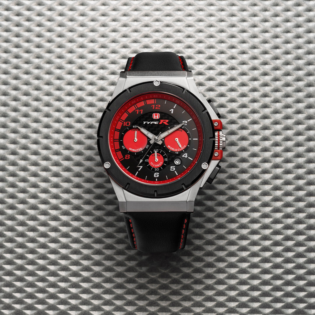 AM284TR-LB - MK Honda Type R Silver Watch